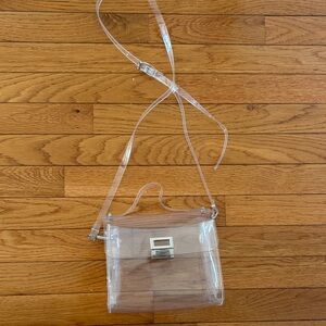 Clear adjustable stadium bag 
Great condition